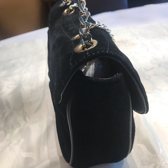 Zara new leather suede handbag - Picture 3 of 9